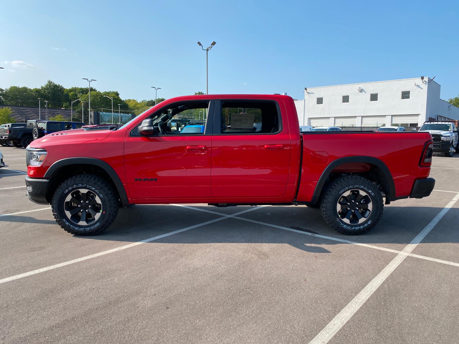 New 2021 RAM 1500 Rebel 4×4 Crew Cab 5’7 Box Crew Cab in Merriam # ...