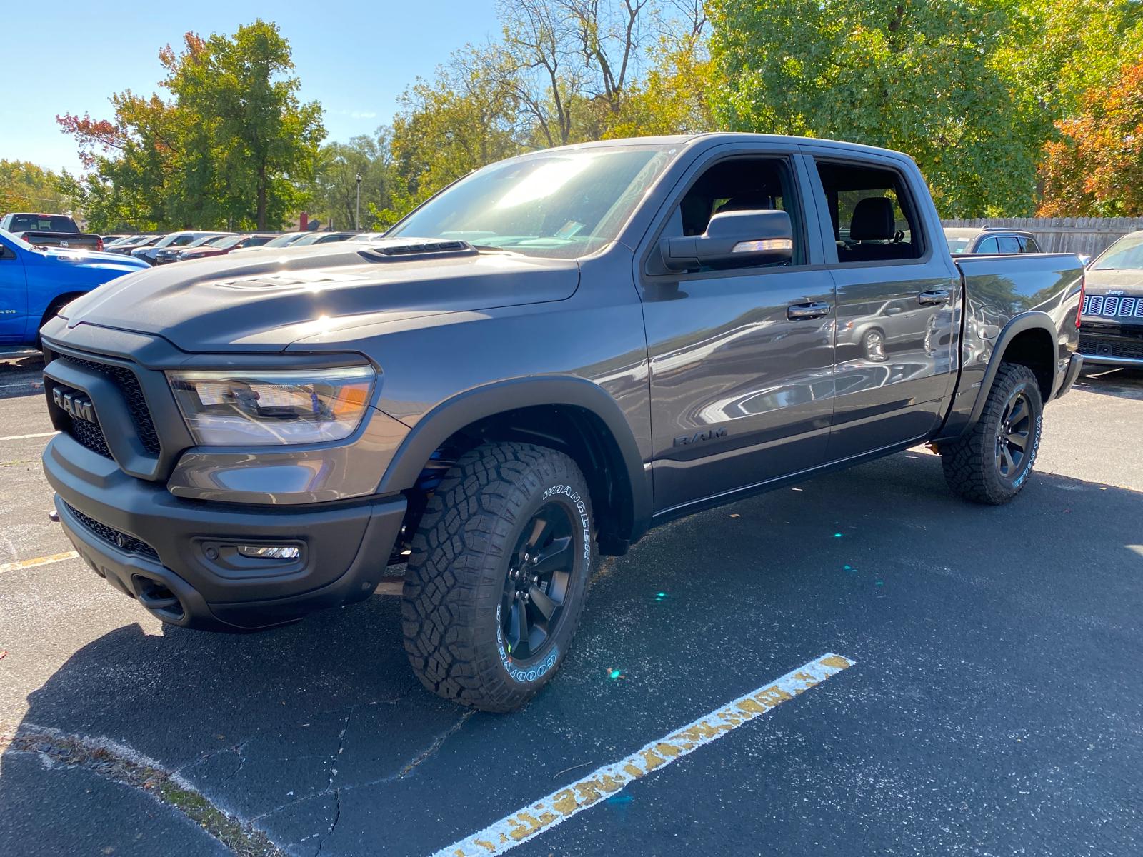 New 2021 RAM 1500 Rebel 4×4 Crew Cab 5’7 Box Crew Cab in Merriam # ...