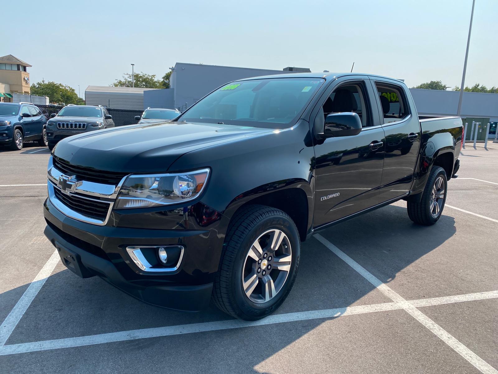 Pre-Owned 2016 Chevrolet Colorado 4WD Crew Cab 128.3 LT Crew Cab Pickup ...